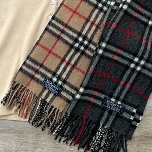 Burberry Classic Check Cashmere Scarves